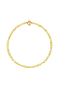 Handgemachte Halskette aus grünem Jade 6 mm Perlen