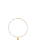 Handgemachtes Perlenarmband aus natürlichen Muschelperlen