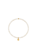Handgemachtes Perlenarmband aus natürlichen Muschelperlen