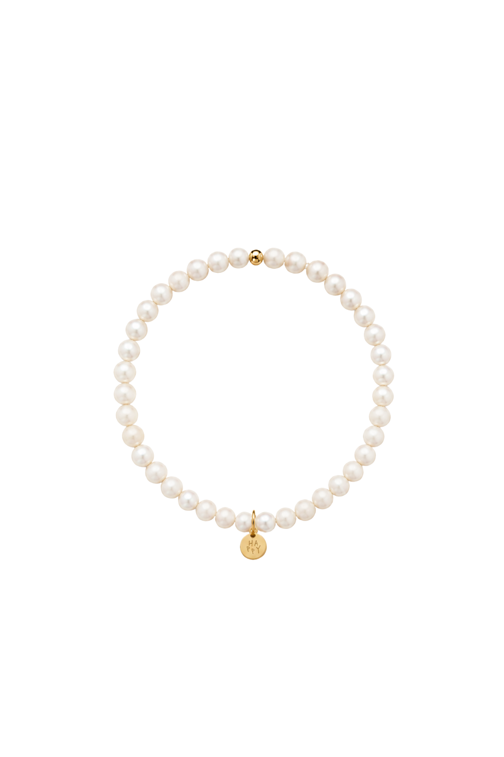 Handgemachtes Perlenarmband aus Muschelperlen grob