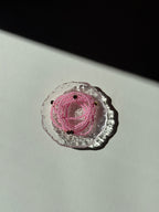 Handgemachtes Perlenarmband pink bold happy the label