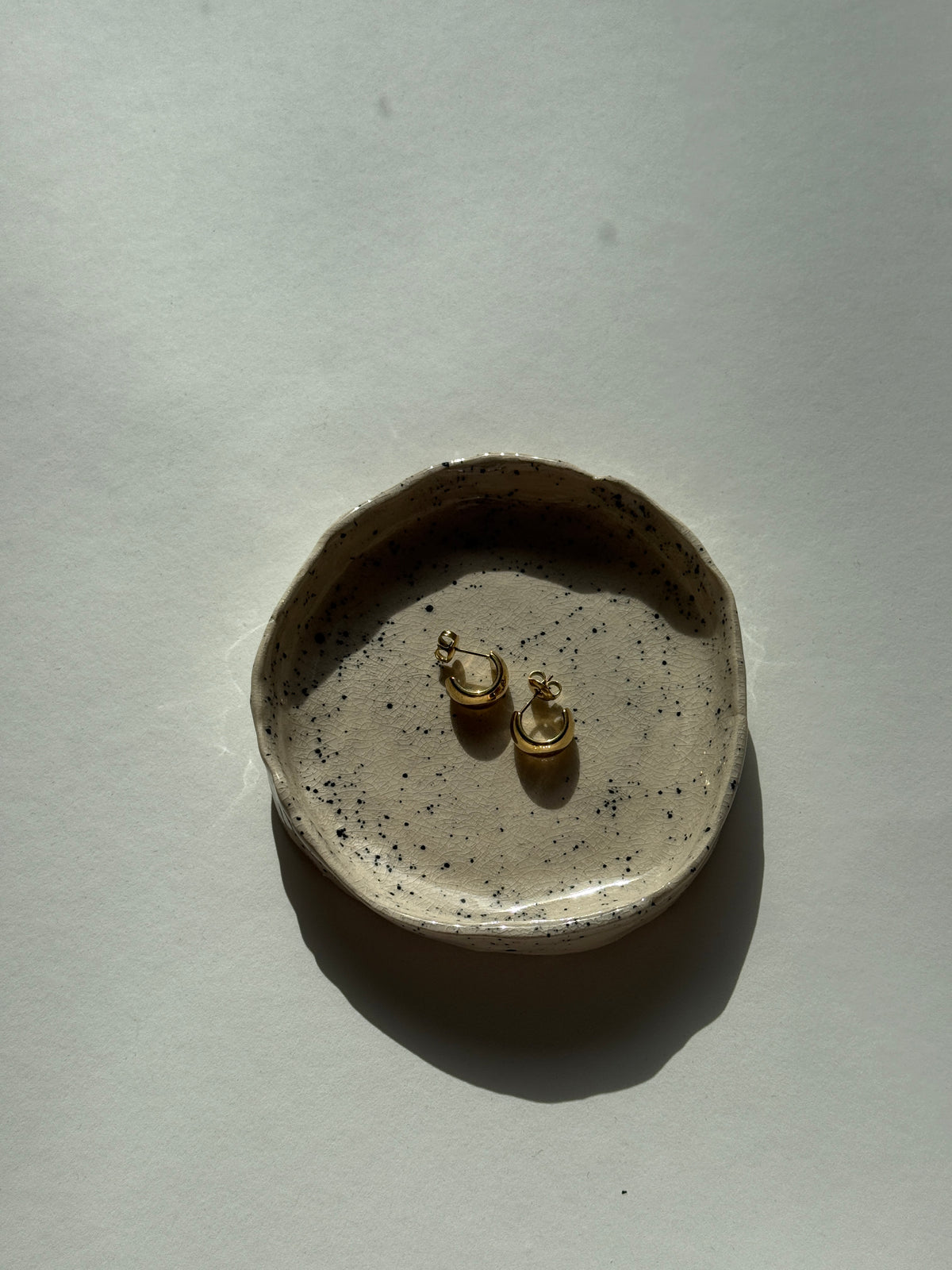 Wasserfeste Ohrringe Skandi Style 14k gold plated Marie 