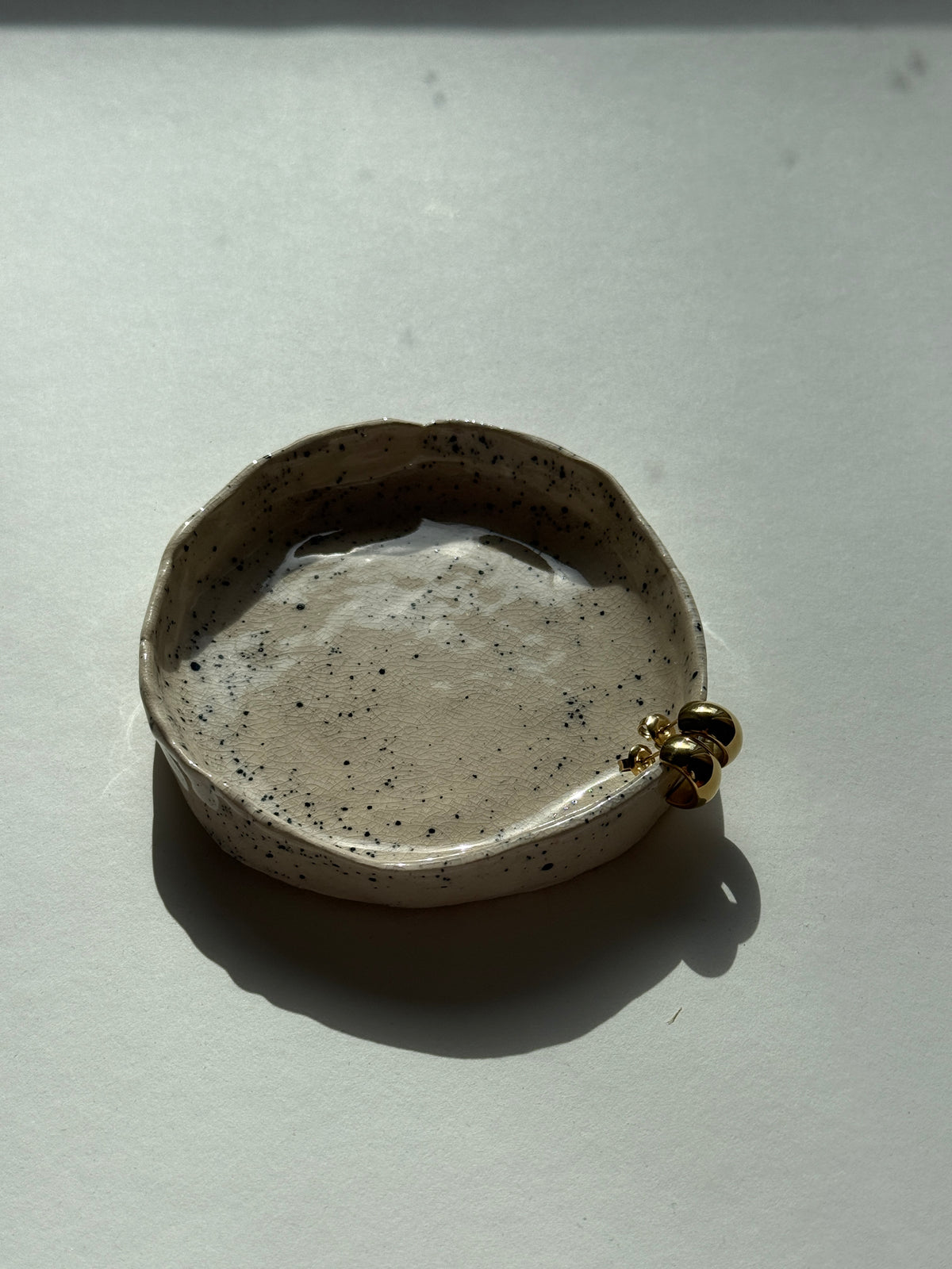 Wasserfeste Ohrringe Skandi Style 14k gold plated Marie 